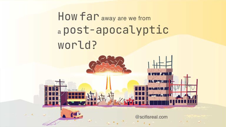 How far away are we from a post apocalyptic world