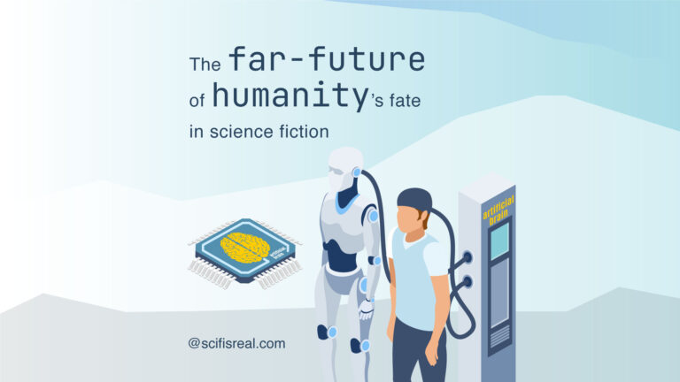 The far future of humanity's fate in science fiction