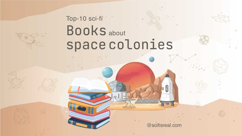 Top-10 Sci-Fi books about space colinization